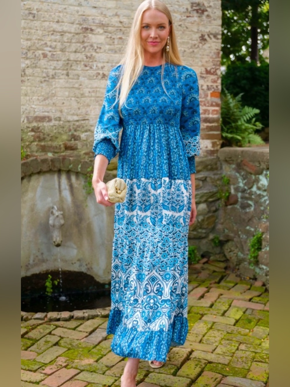 Tuckernuck Libby Dress  Dewberry Blue